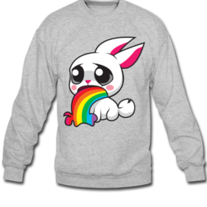 Bunny Barfing Rainbow